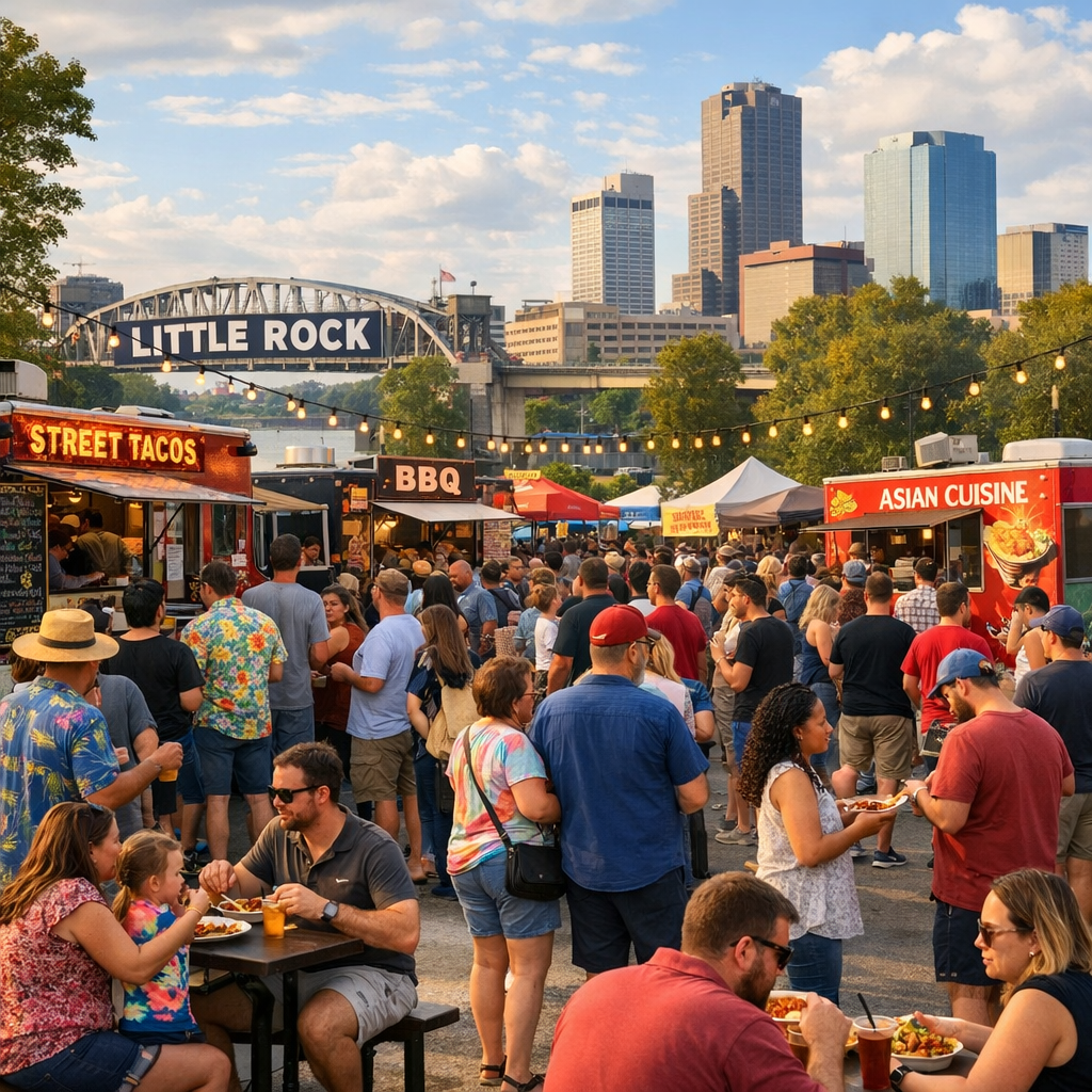 Exploring Little Rock’s Vibrant Food Truck Scene