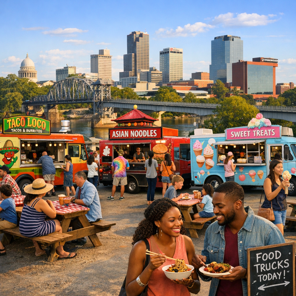 Exploring Little Rock’s Vibrant Food Truck Scene