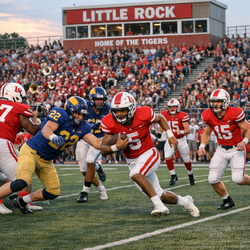 Little Rock’s Football Scene: A Look at Local Teams and Upcoming Games